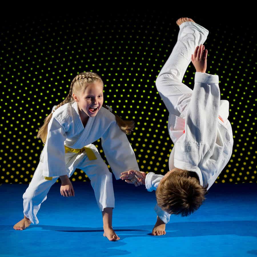 Martial Arts Lessons for Kids in _Citrus Heights_ _CA_ - Judo Toss Kids Girl